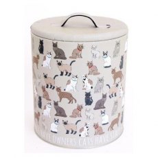 Cat Food Storage Tin