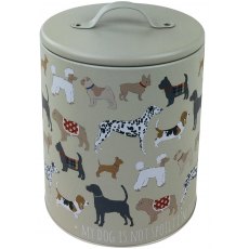 Dog Food Storage Tin