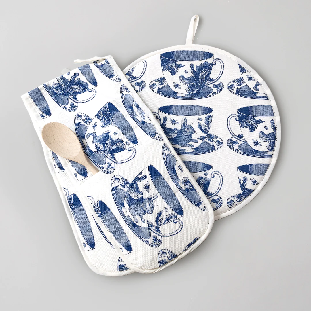 Thornback & Peel Tea Cup Circular Hob Cover