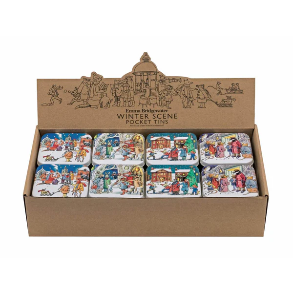 Emma Bridgewater Winter Scene Pocket Tin Assorted