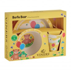 Bertie Bamboo Fibre Kids Dinnerware Set