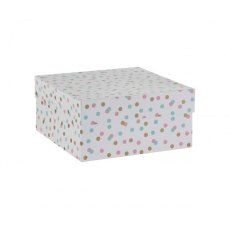 Confetti Cake Box