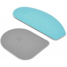Kitchen Aid Set 2 Silicone Bowl Scraper Aqua Sky
