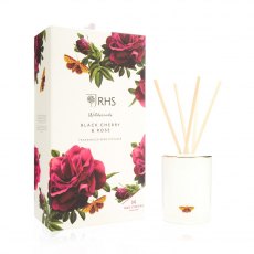 RHS Black Cherry & Rose Ceramic Reed Diffuser