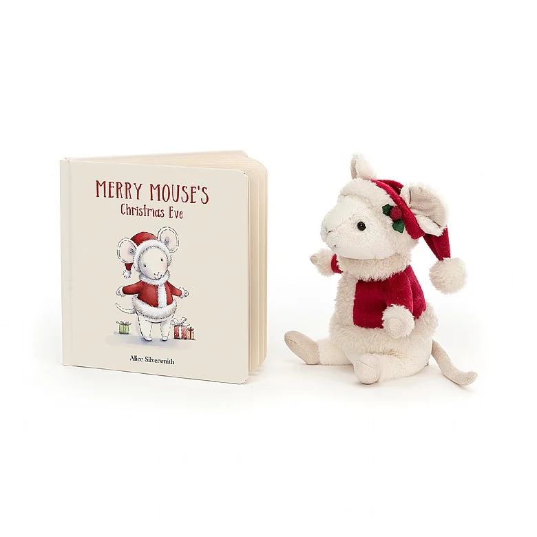 Jellycat Merry Mouse Book