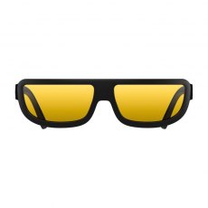 Feisty Sunglasses Matte Black/Yellow