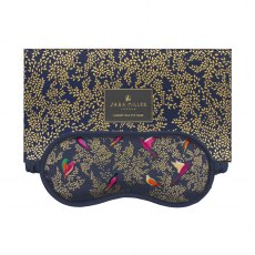 Sara Miller Smokey Blue Birds Silk Eye Mask