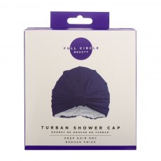 Turban Shower Cap Navy