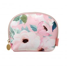 Pink Floral Beauty Purse