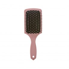 Pink Floral Paddle Brush