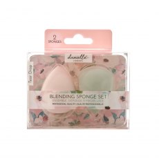 Pink Floral Blending Sponge Set