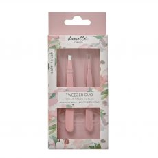 Pink Floral Tweezer Duo