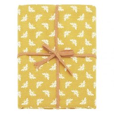 Bumble Bee Ochre Tablecloth
