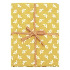 Bumble Bee Ochre Tablecloth