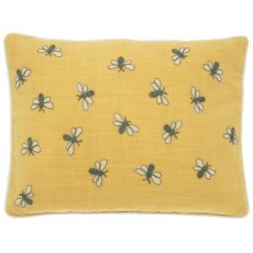 Scrapbook Bee Ochre Cushion Poly Filled