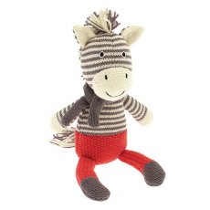 Knitted Toy Zebra