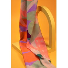 Powder Printed Scarf Modern Parrot