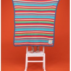 Ziggle Baby Cosatto Knitted Stripe Blanket – Multi Colour