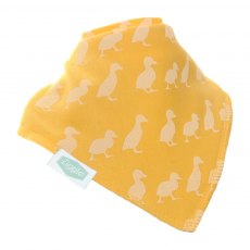 Baby Bandana Dribble Bib Waddling Ducks Yellow