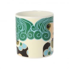 Orla Kiely Dee Dee Teal Quite Big Mug