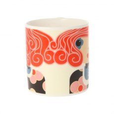 Orla Kiely Dee Dee Red Quite Big Mug