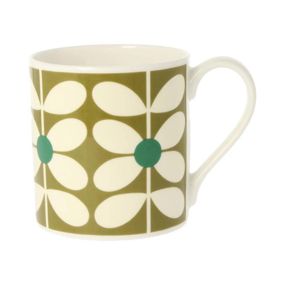 Orla Kiely 60's Stem Olive Mug