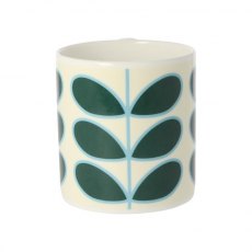 Orla Kiely Linear Stem Teal Mug