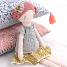 Albetta Flower Leonie Linen Doll