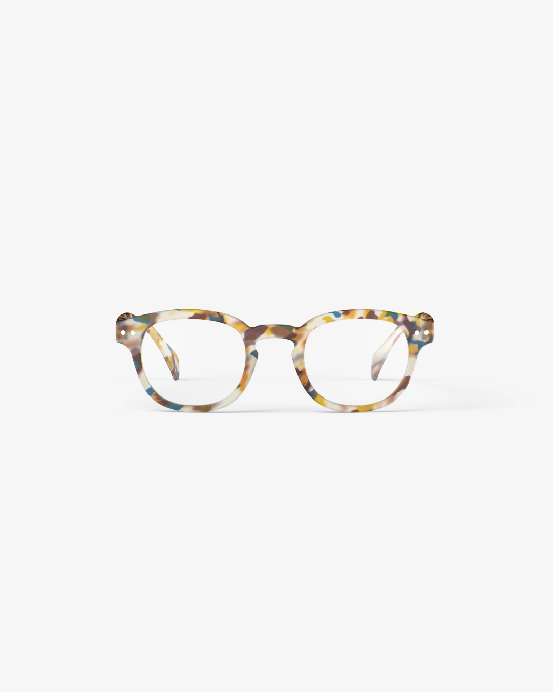 IZIPIZI #C Blue Tortoise Reading Glasses