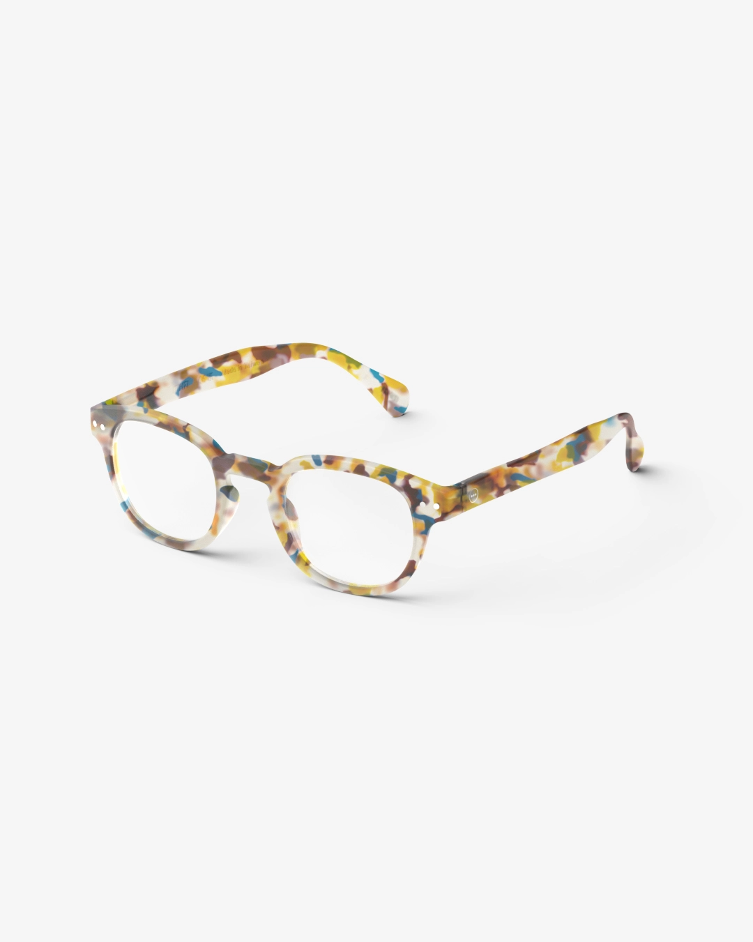 IZIPIZI #C Blue Tortoise Reading Glasses