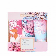 Pinks & Pear Blossom Hand & Nail Cream Collection