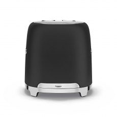 SMEG 50's Style 2 Slice, 2 Slot Toaster - Matte Black SMEG 50's Style 2 Slice, 2 Slot Toaster - Matte Black