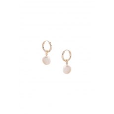 Tutti & Co Pearl Earrings Gold