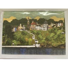 Portmeirion Village Skyline A6 Card