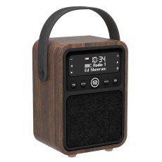 MONTY DAB Radio Walnut