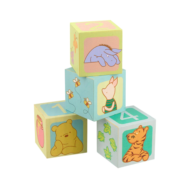 Classic Pooh Counting Blocks