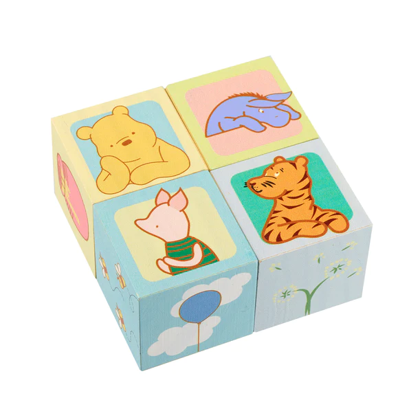 Classic Pooh Counting Blocks