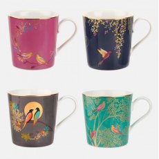 Sara Miller Chelsea Mug Set of 4 Assorted