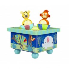 Orange Tree Toys Jungle Animal Musical Box