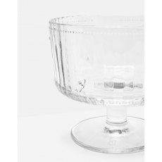 Joules Bees Glass Trifle Bowl