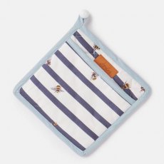 Joules Bee & Stripe Pan Grab