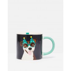 Joules Festive Jack Russell Mug