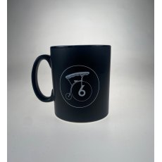 Pennyfarthing Mug Black/White