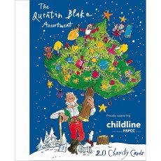 20 Christmas Cards by Quentin Blake.