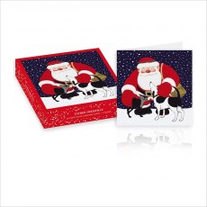 Luxury Santa Christmas Cards