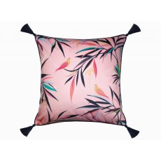 Sara Miller Bamboo Pale Pink Cushion