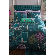 Sara Miller Elephants Oasis Deep Jade Bedset