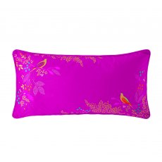 Sara Miller Cerise Birds Pink Cushion