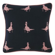 Mr Wills Navy/Pink Cushion 50x50cm