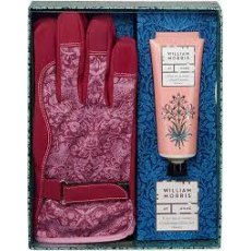 William Morris Gardening Glove Kit With Hand Cream